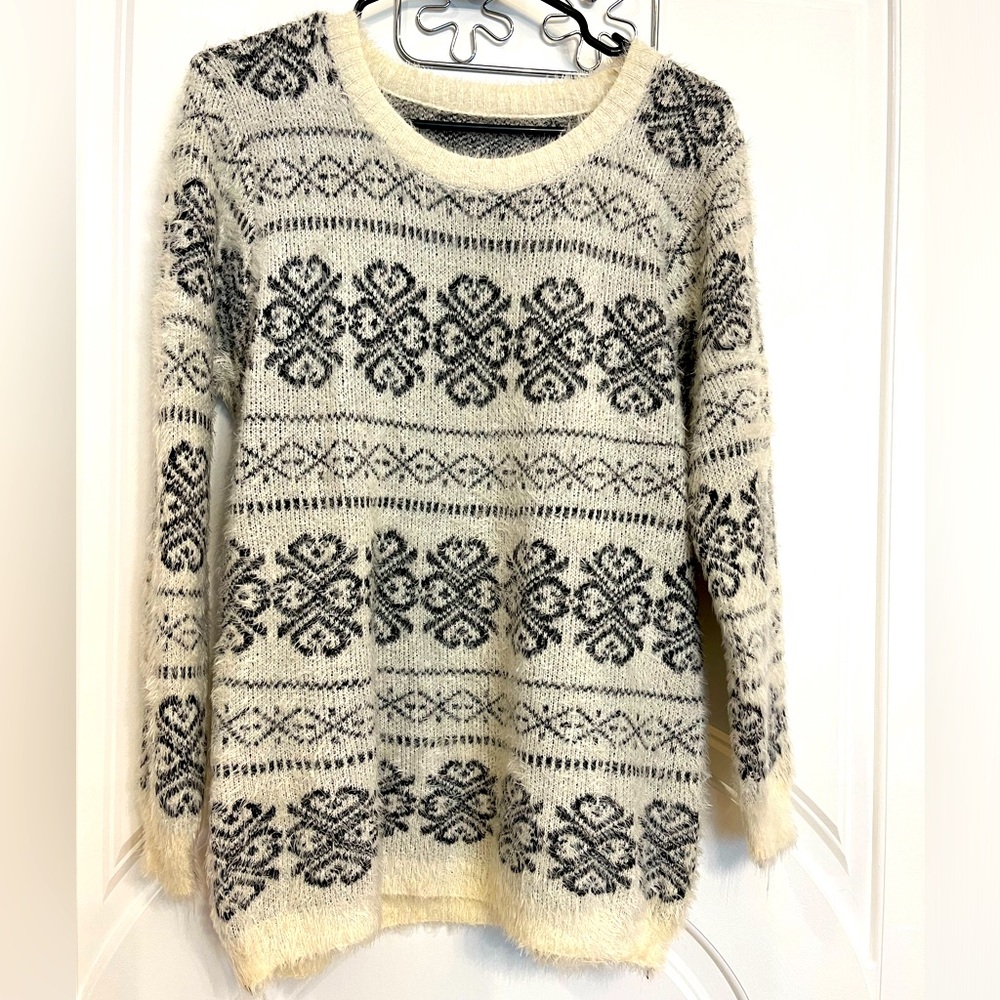 Fuzzy sweater